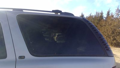 2000-2006 Chevy Tahoe Driver Left Rear Quarter Glass Back Side Window Oem