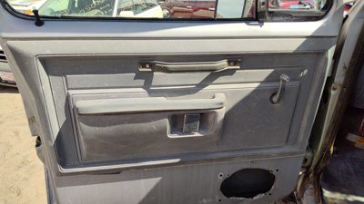 1981-1993 Dodge Ram W250 Driver Left Front Inside Door Trim Panel Only Oem Gray