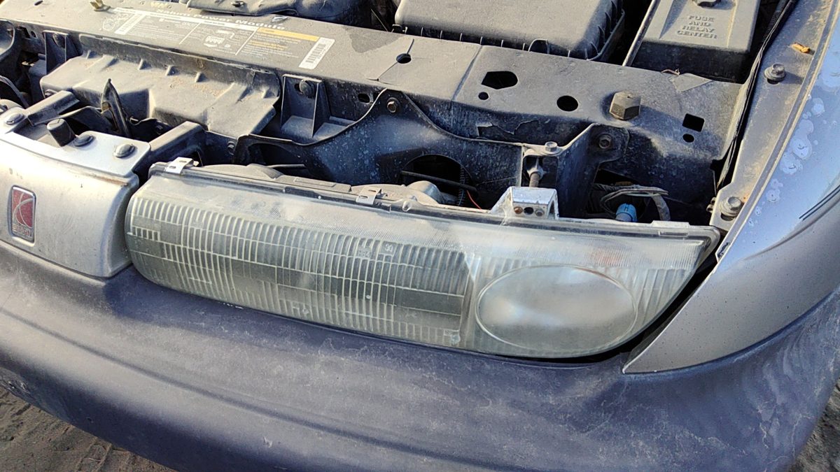 1996-1999 Saturn Sl1 Driver Left Head Light Oem Front Lamp 21111169