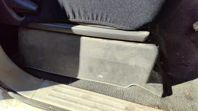 2004 Nissan Titan Passenger Right Side Seat Trim Panel Oem W Graphite