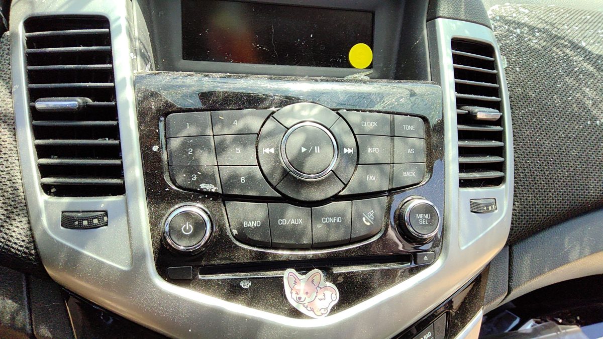 2013 Chevy Cruze Audio & Visual Equip.(radio)
