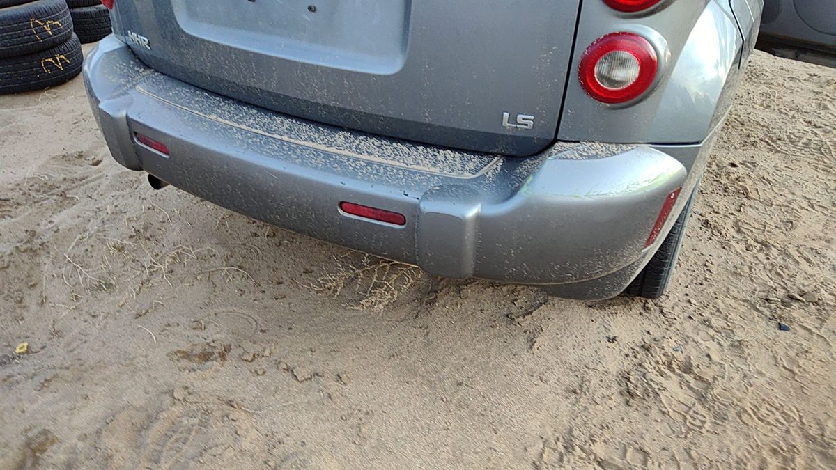 2006-2011 Chevy Hhr Rear Bumper Cover Assembly Oem Back Silver 42U 25931602