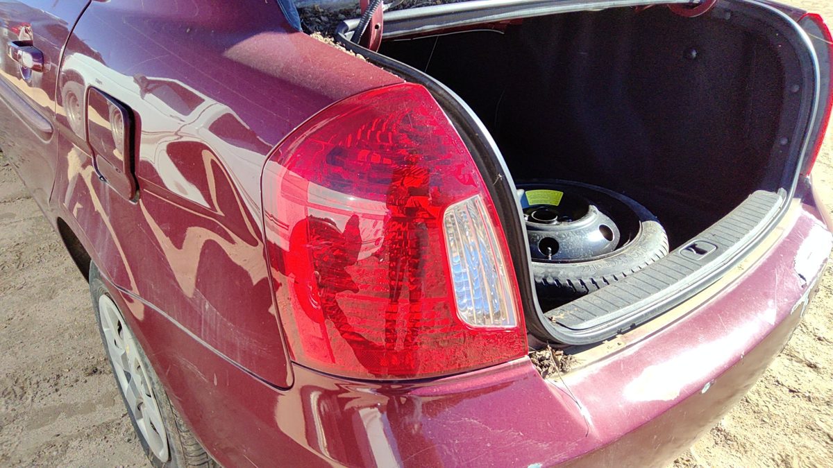 2006-2011 Hyundai Accent Driver Left Tail Light Brake Lamp Oem Rear 4 Door
