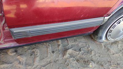 1990-1991 Olds 88 Driver Left Rear Moulding From Door Oem Back Trim Strip