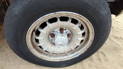 1977-1985 Mercedes 300Td 14" Aluminum Wheel Oem Factory Rim #1 1264002302