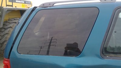 2001-2002 Explorer 2 Door Passenger Right Rear Quarter Glass Back Side Window