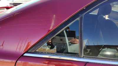 02-06 Camry Passenger Right Rear Vent Window Back Door Glass With Frame Oem