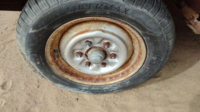 1977-1982 Ford Courier 14' Steel Wheel Oem Factory Rim #4 D77z1007c