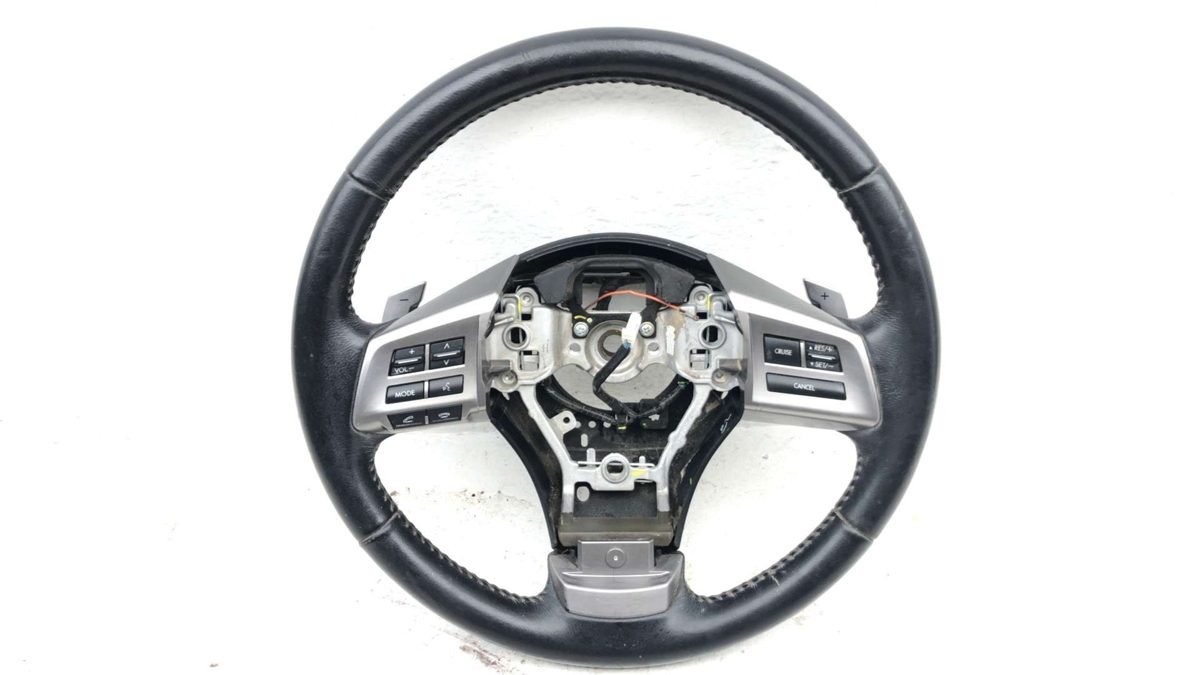 2012-2014 Legacy Outback Steering Wheel Oem Black Obl 34312Aj06Avh