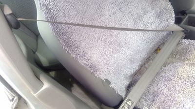 2000-2002 Ford Escort Passenger Right Front Seat Belt Retractor Shoulder Gray