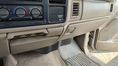 2000-2002 Glove Box Surround Trim Panel Lower Dash Oem 15176081