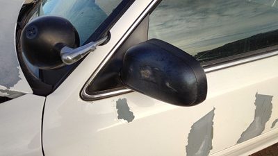 2002-2011 Ford Crown Vic Driver Left Side Mirror Door Mounted Oem 6W7z17683ba