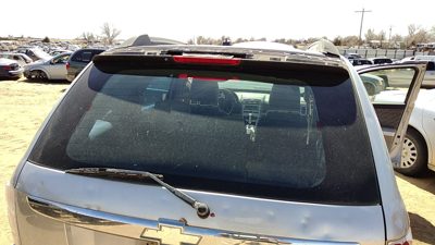 2005-2009 Chevy Equinox Back Glass Rear Window Oem 15222745