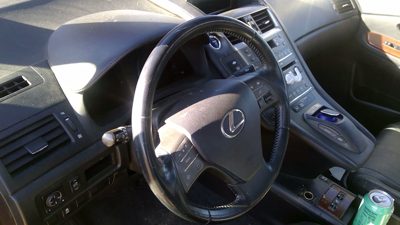 2010 Lexus Hs250h Steering Wheel