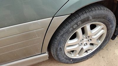 2004 Legacy Outback Driver Left Rear Moulding On Quarter Panel Oem