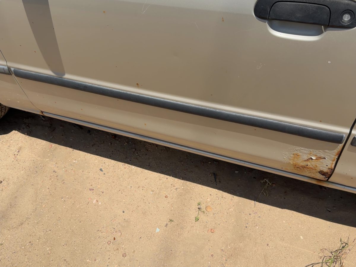 1999-2003 Mazda Protege Dx Driver Left Front Moulding From Door Oem Trim Strip