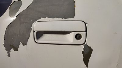 1994 Pontiac Bonneville Driver Left Front Outside Door Handle Oem White