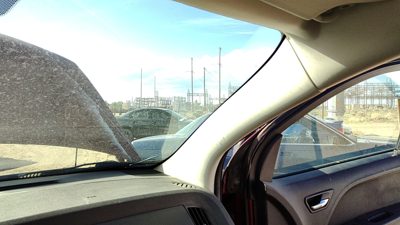 2009-2010 Dodge Journey Passenger Right A Pillar Trim Windshield Post Panel Oem
