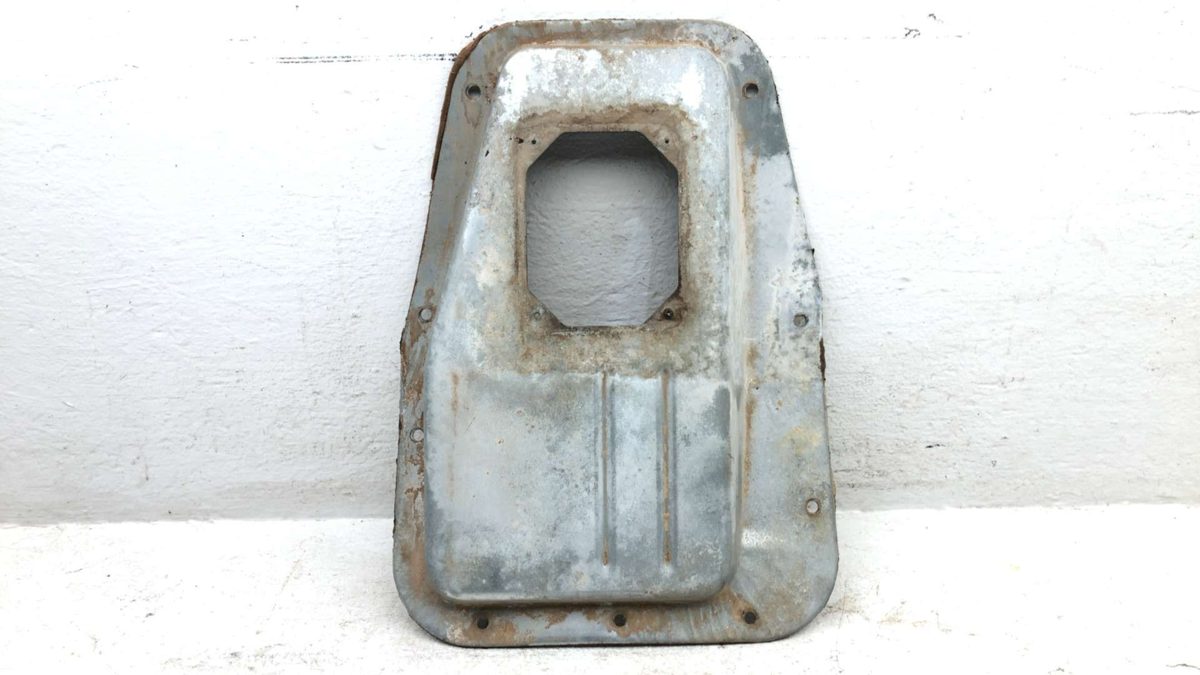 92-97 Ford F450 Transmission Floor Shifter Cover Surround Plate 7.5L 5 Speed 2Wd