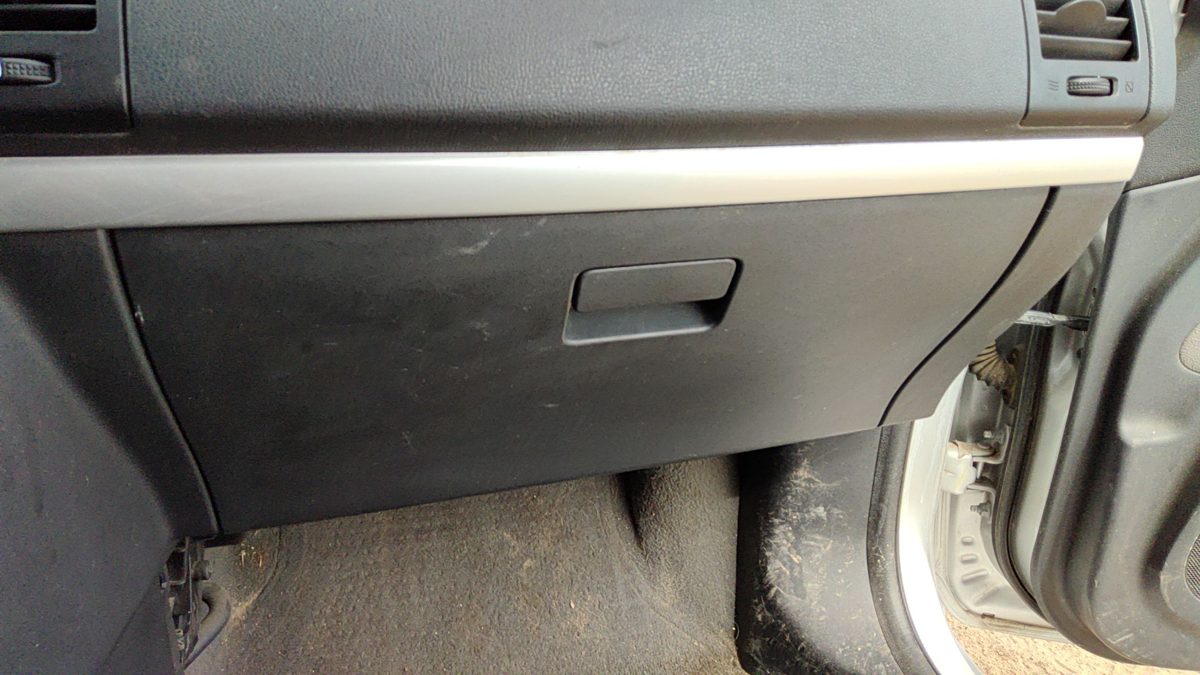 2010-12 Nissan Sentra Sr Glove Box Assembly Complete Door With Latch Oem Gray X