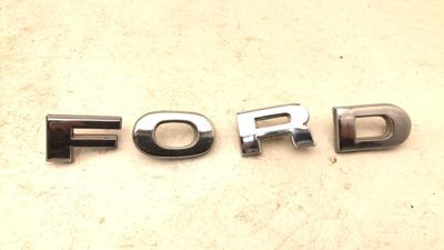 1981 Ford F150 Hood Emblem Badges Set Oem