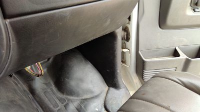 2012 Chevy Express Van Passenger Right Lower Kick Trim Panel Oem Gray 93W