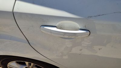 12-18 Focus Ford Focus Passenger Right Rear Outside Door Handle Back White Yz