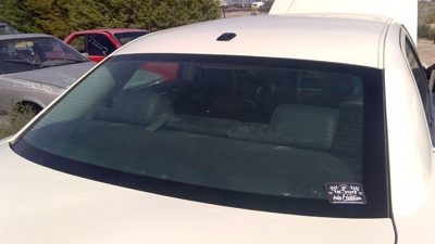 2010 Chrysler 300 Back Glass/window