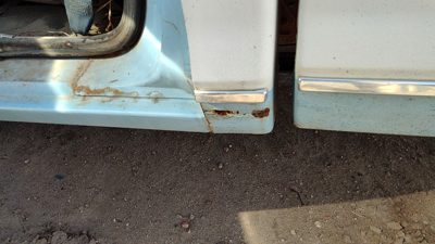 1986 Ford Ranger Driver Left Rear Cab Moulding On Quarter Panel Oem