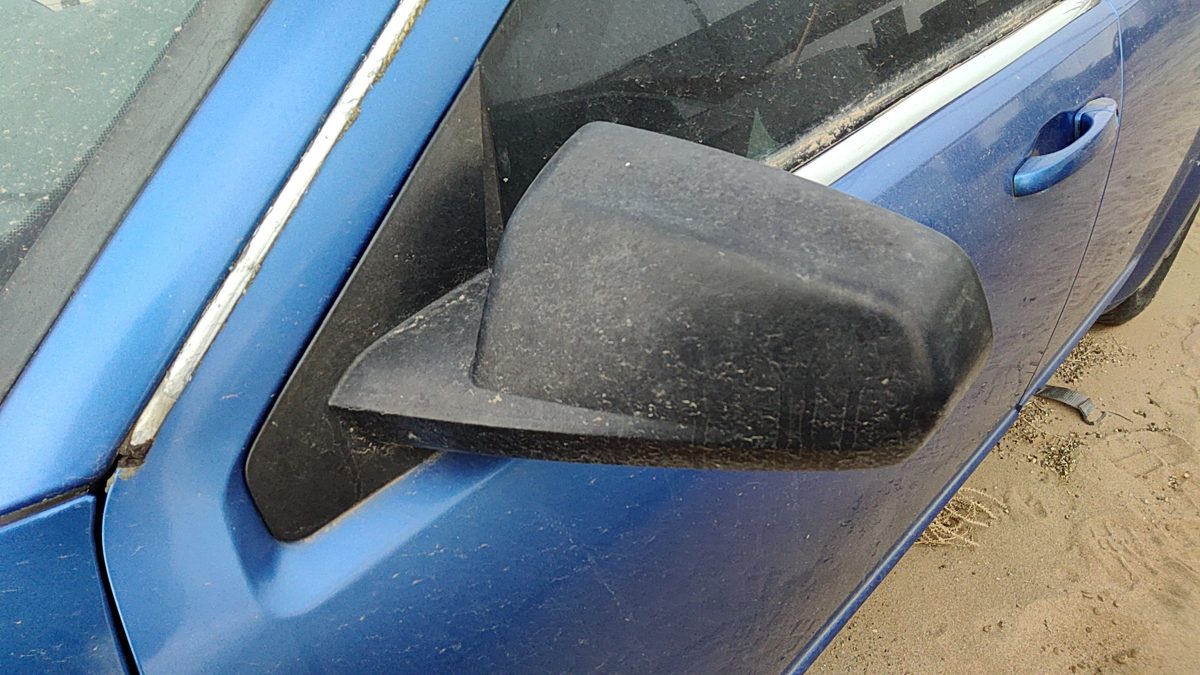 2008-2010 Dodge Avenger Driver Left Side Mirror Door Mounted Oem Blue Pbd