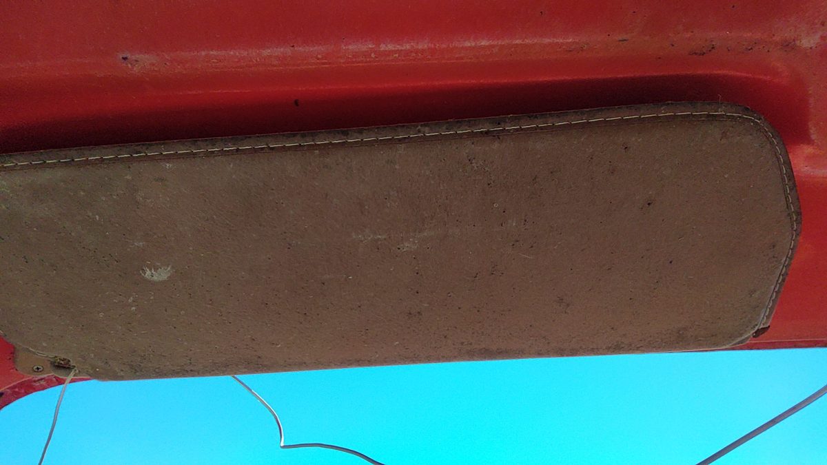 1974 Chevy Silverado K10 Driver Left Sun Visor Oem