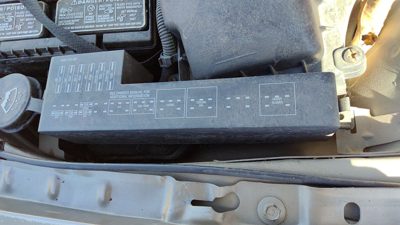 2003 Chevy Cavalier Engine Fuse Box