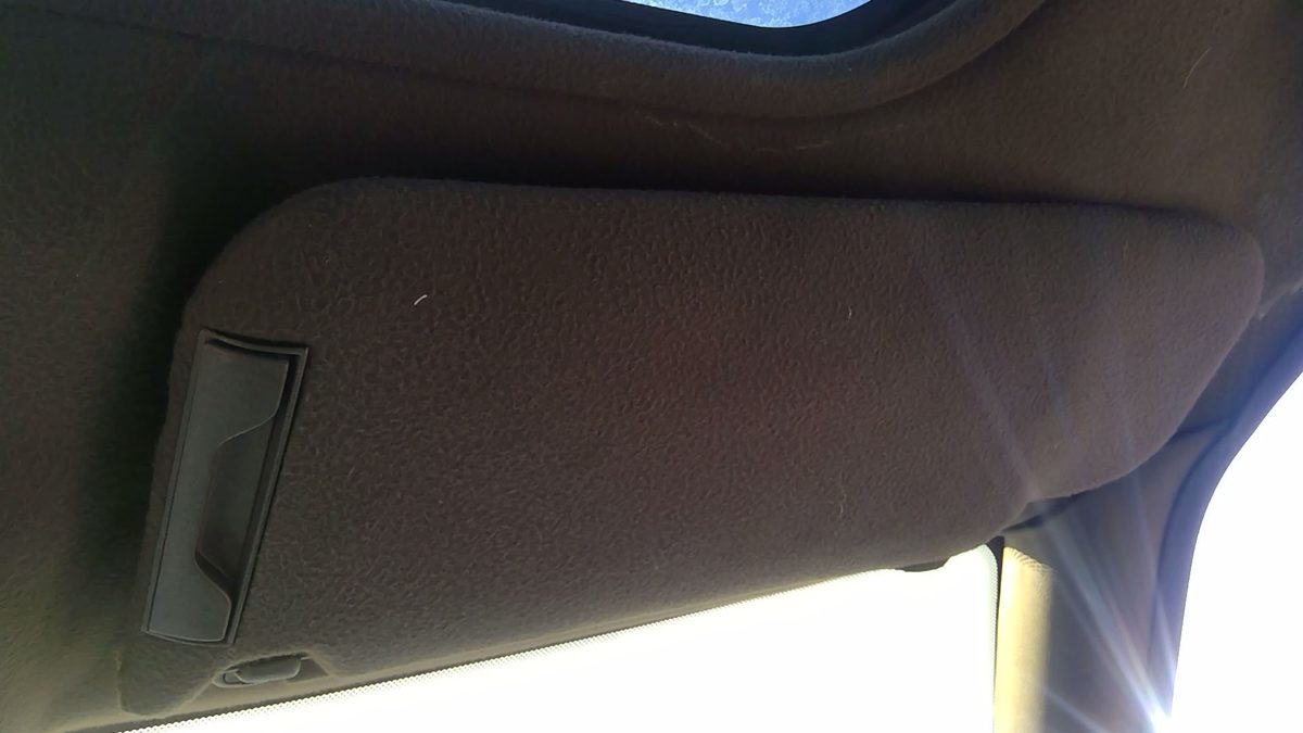 1993-1995 Buick Park Ave Passenger Right Sun Visor Oem Gray