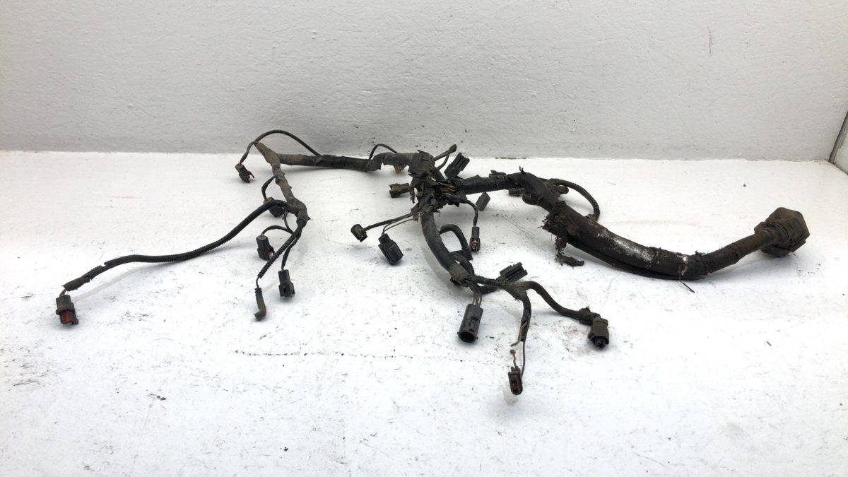 1996 Ford F450 Wiring Harness For Engine Oem 7.5L 460 4X2 5 Sp