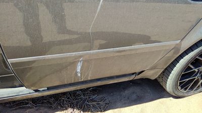 2002-2004 Audi A6 Driver Left Rear Moulding From Door Oem Back Trim Strip Gold
