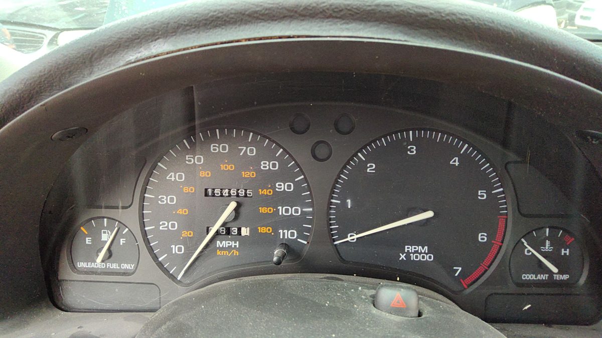 1995 Saturn Sl1 Speedometer Cluster Instrument Gauges Panel Oem Dash 21023061
