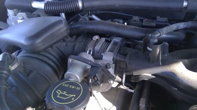 04-10 Mountaineer Throttle Body Valve Assembly Complete With Sensors 4.0L