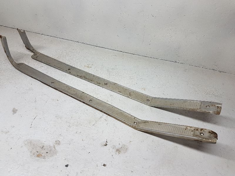 1972 Ford Pickup F250 Floor Sill Trim Pair Set Step Molding Tread Door Opening