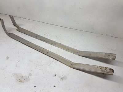 1972 Ford Pickup F250 Floor Sill Trim Pair Set Step Molding Tread Door Opening
