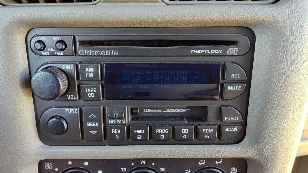 2000-2001 Olds Bravada Stock Radio Oem Factory Stereo Cd Player 15760716