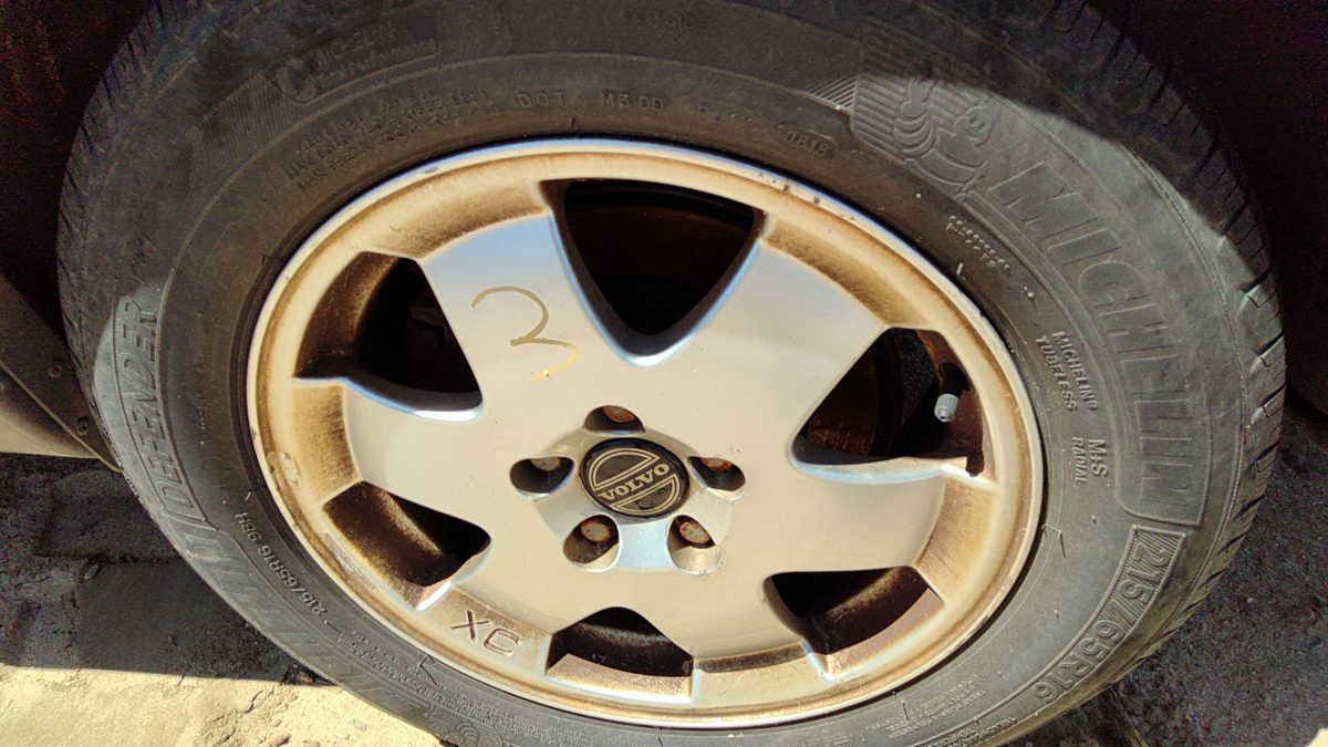 2001-2007 Volvo V70 Xc 16' Aluminum Wheel Oem Factory Rim 6 Spoke #3 94995511