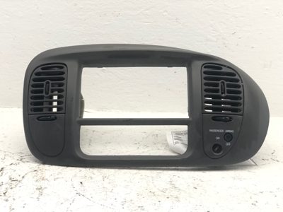 1999 Ford F150 Radio Trim Bezel Surround Panel With Center Vents Heater Ac