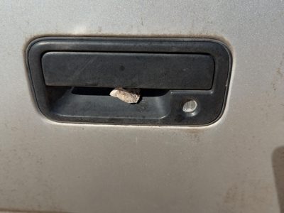1991 Isuzu Pup Driver Left Front Outside Door Handle Oem Silver