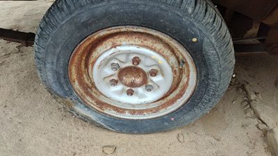 1977-1982 Ford Courier 14' Steel Wheel Oem Factory Rim #2 D77z1007c