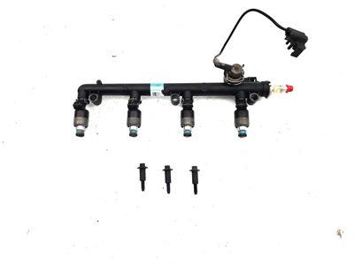 1996-2001 Saturn Sl1 Complete Fuel Rail With Injectors Set Loaded Oem 1.9L Sohc