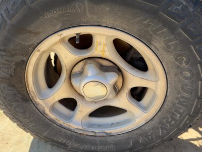 1997-1998 Ford F150 16" Aluminum Wheel OEM Factory Rim 3 Large 3 Small Holes #4