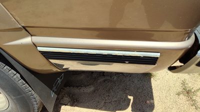 1997 Silverado 2500 Driver Left Rear Moulding On Box Oem