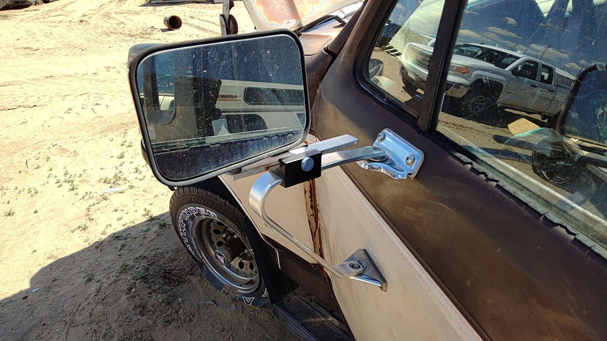 1980-1996 Ford F150 Driver Left Side Mirror Door Mounted Oem E5tz17696b