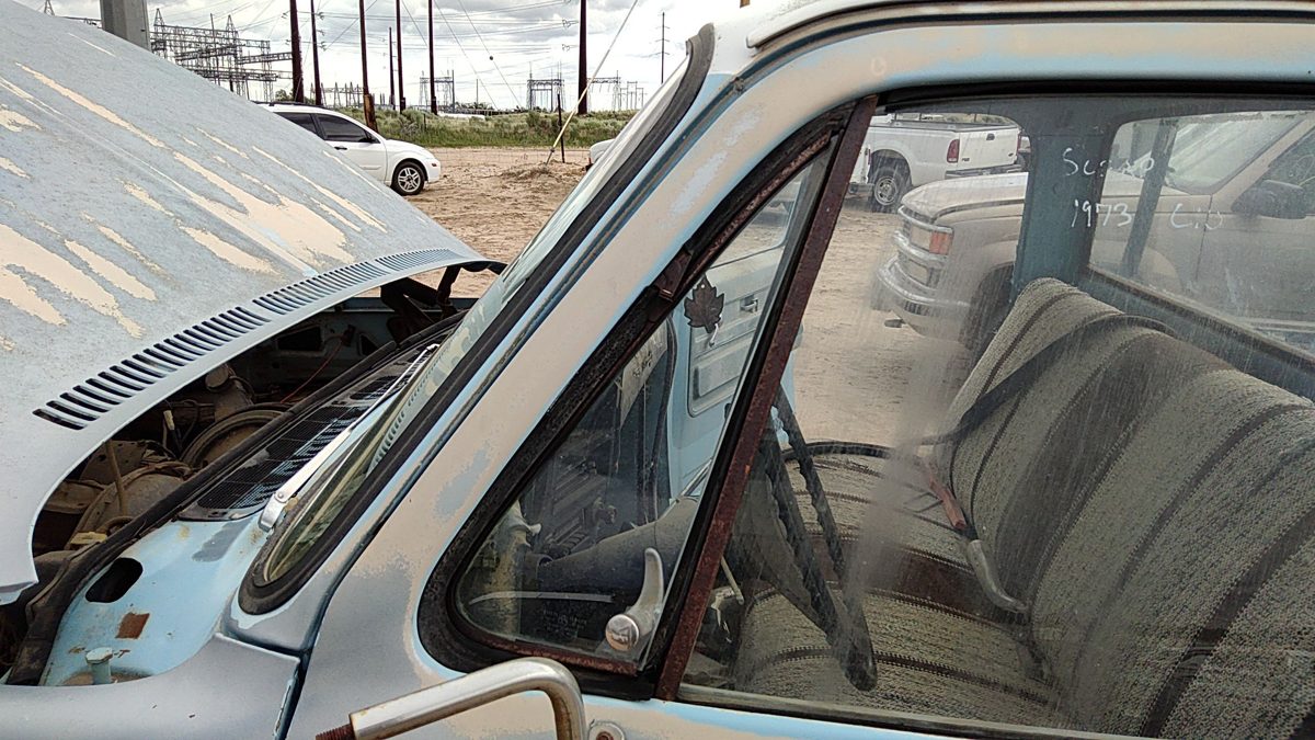 1973-1987 Chevy C10 Driver Left Front Vent Window Small Door Glass With Frame