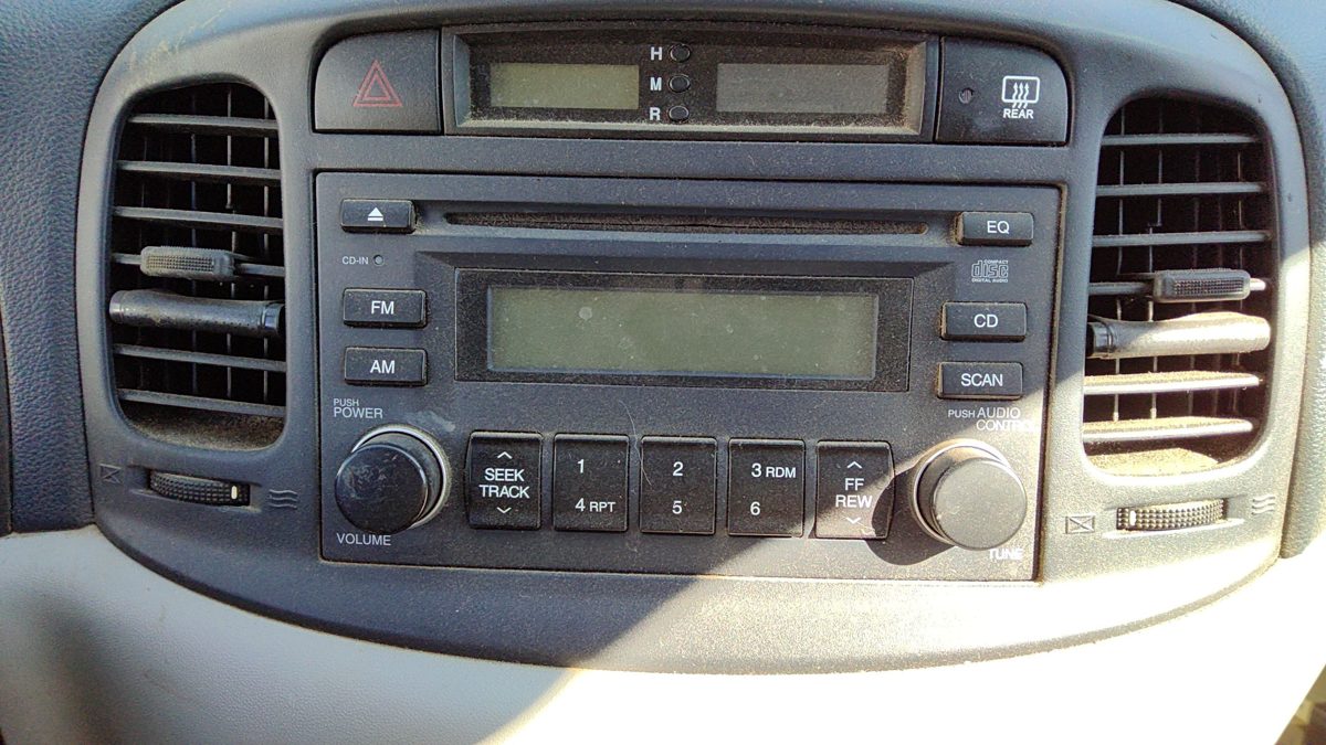 2007 Hyundai Accent Audio & Visual Equip.(radio)